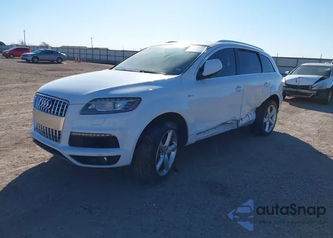 2015 Audi Q7 3.0T S Line Prestige z USA, uszkodzony, nr VIN WA1DGAFE9FD023150